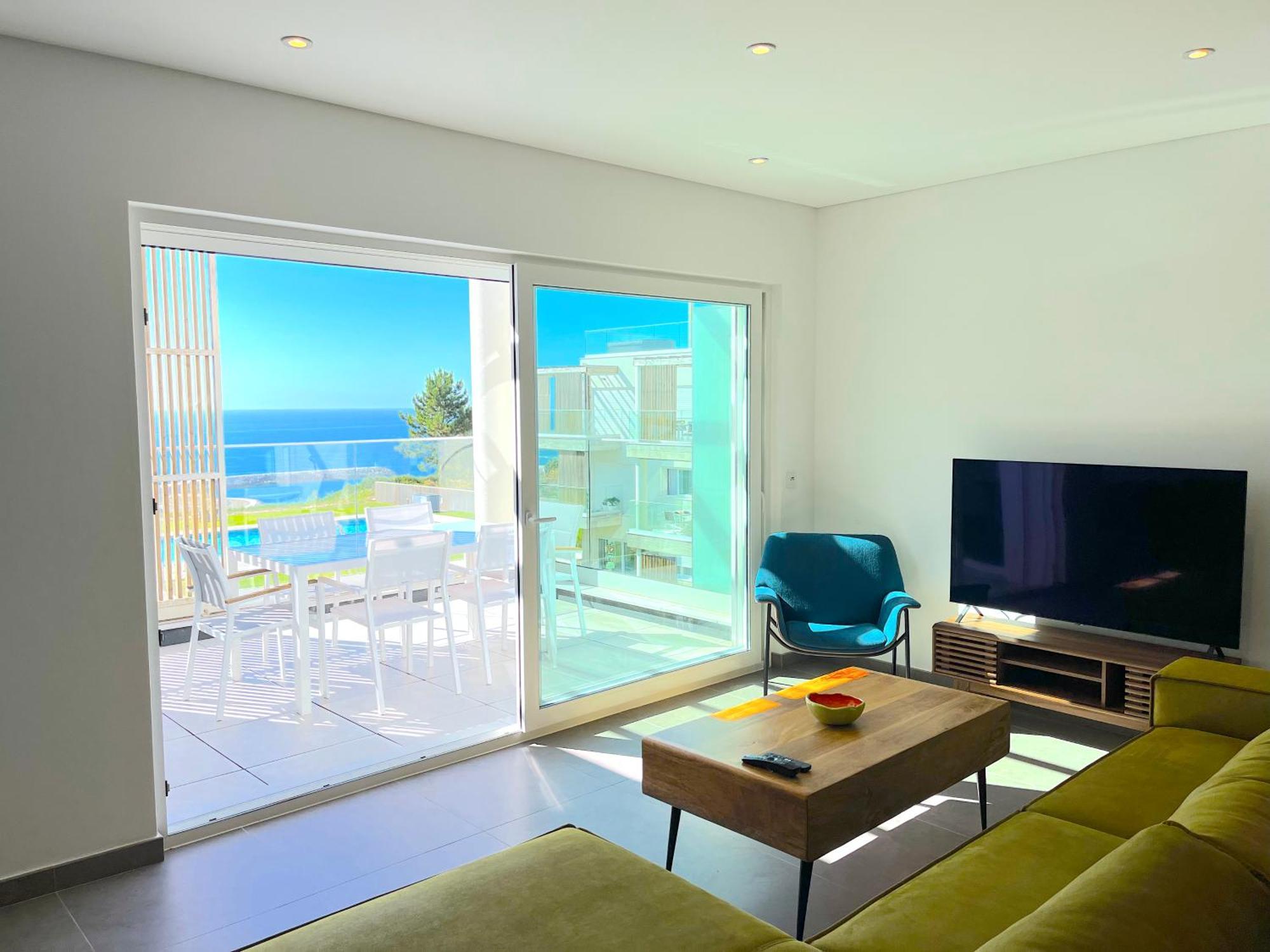 Mar A Vista - Condominium With Pool, Gym And Sea Views Nazaré Exterior foto