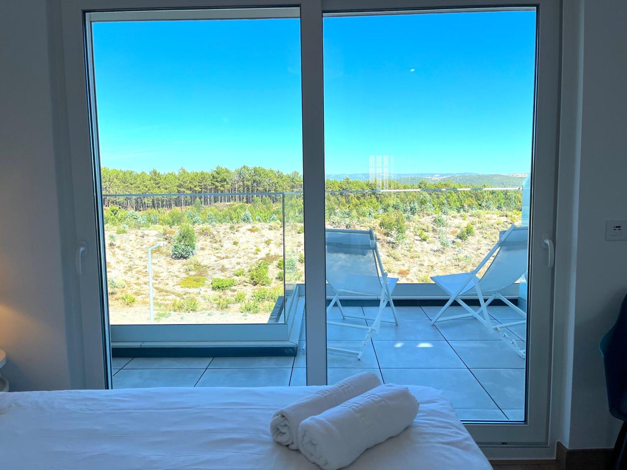 Mar A Vista - Condominium With Pool, Gym And Sea Views Nazaré Exterior foto