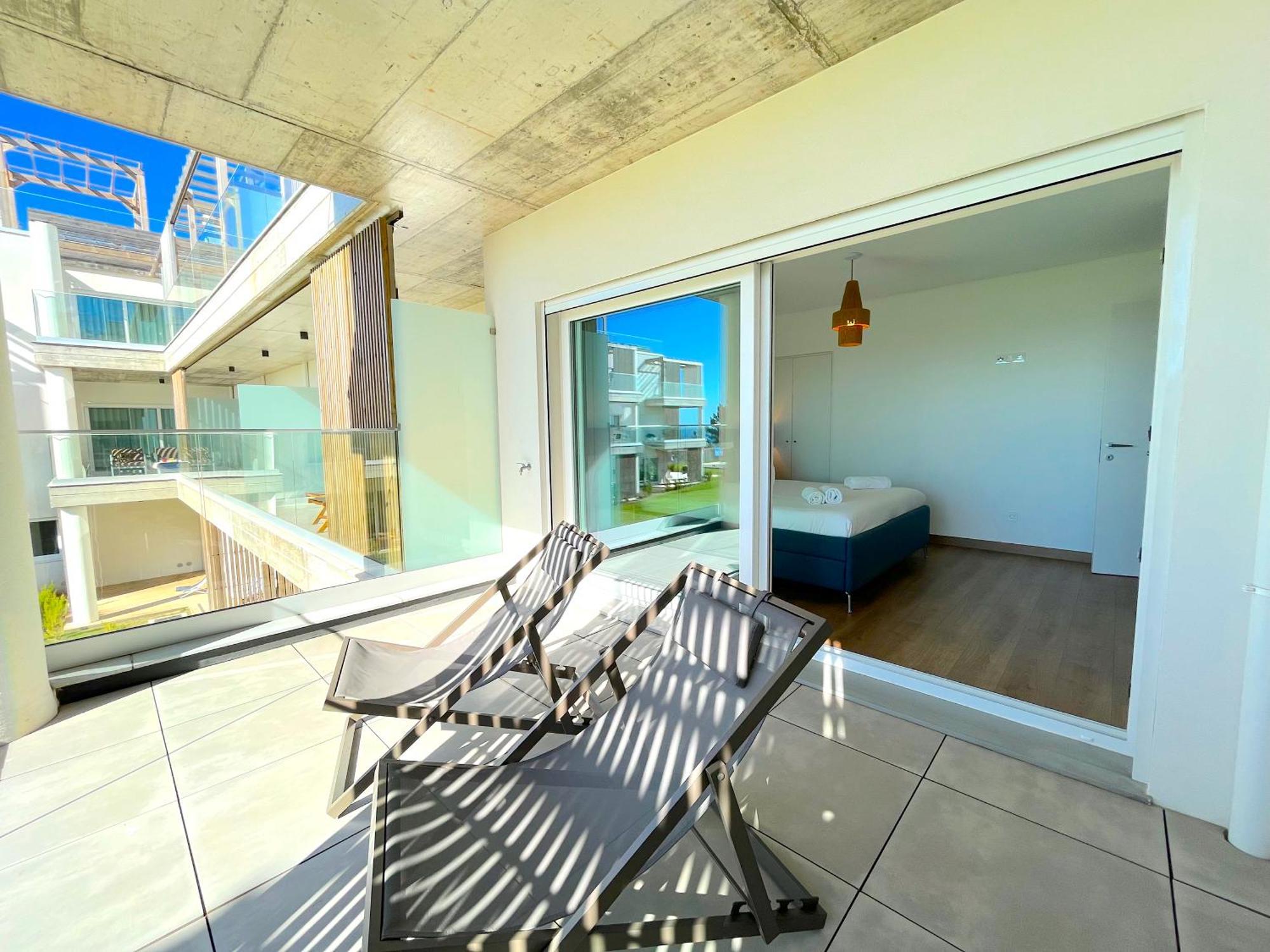Mar A Vista - Condominium With Pool, Gym And Sea Views Nazaré Exterior foto