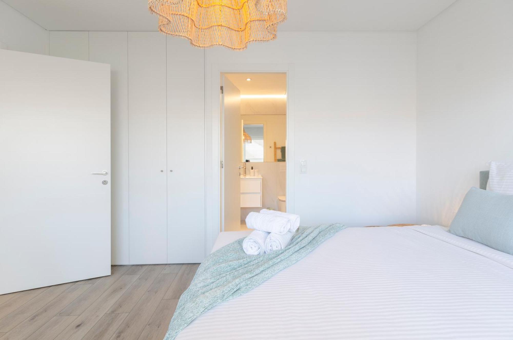 Mar A Vista - Condominium With Pool, Gym And Sea Views Nazaré Quarto foto