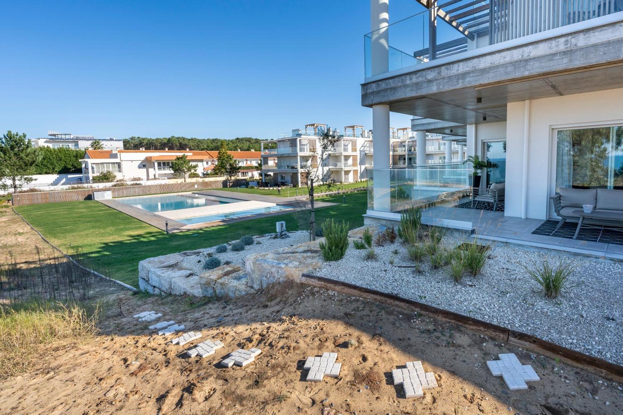 Mar A Vista - Condominium With Pool, Gym And Sea Views Nazaré Quarto foto