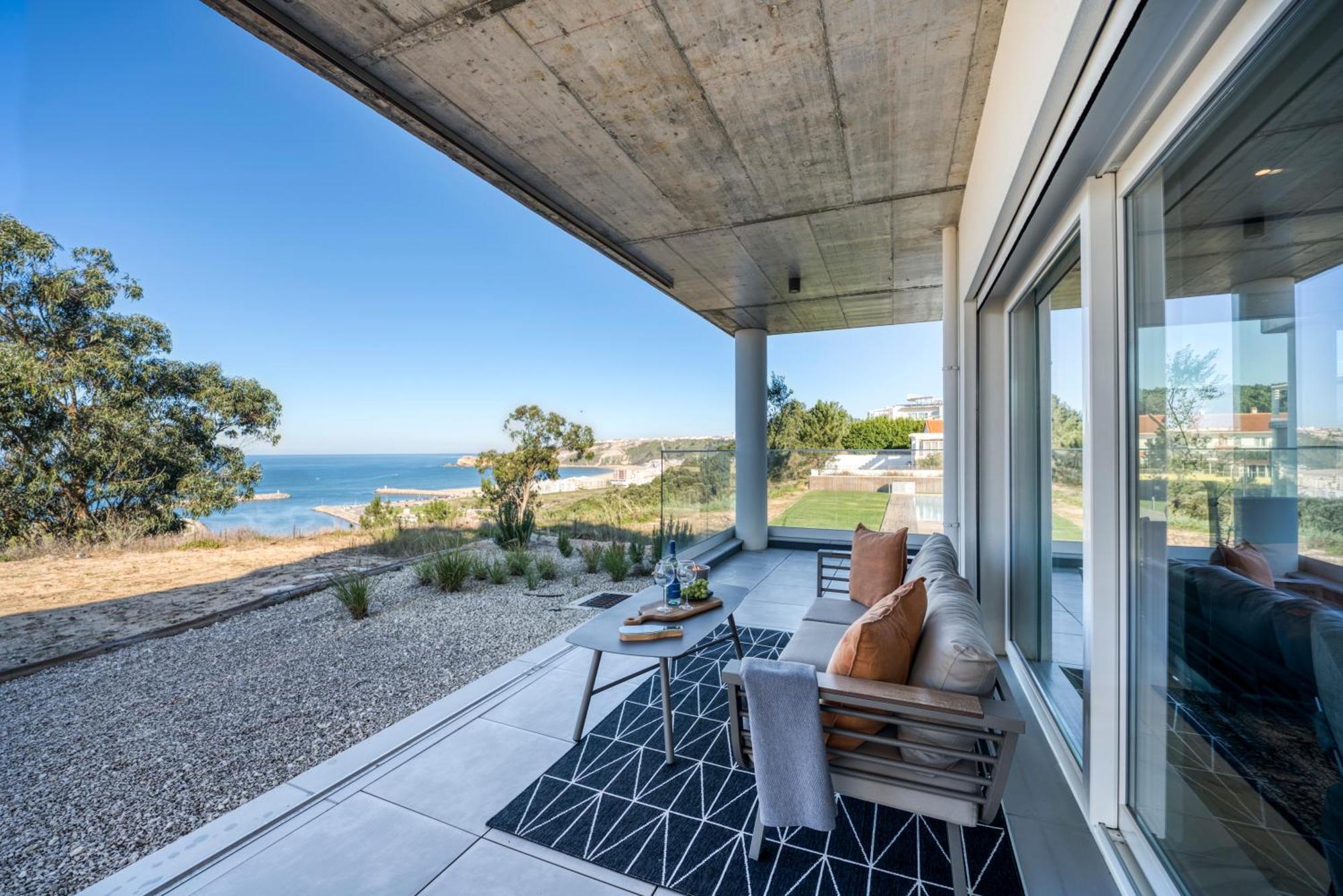 Mar A Vista - Condominium With Pool, Gym And Sea Views Nazaré Quarto foto