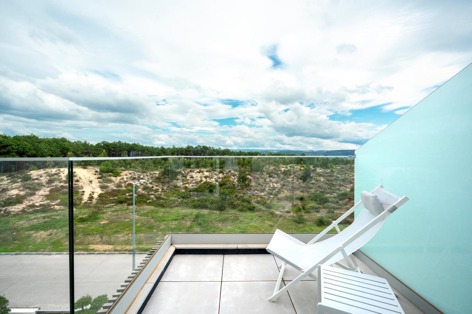 Mar A Vista - Condominium With Pool, Gym And Sea Views Nazaré Quarto foto
